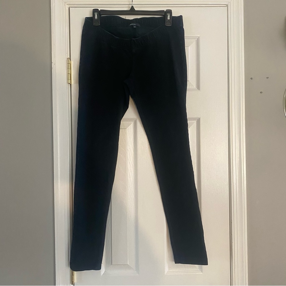 Gap Maternity Dark Blue Stretch Skinny Jean Leggings Below the Belly Medium